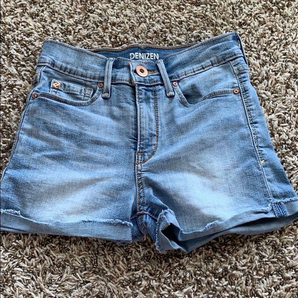 Denize by Levi’s denim high rise shorts